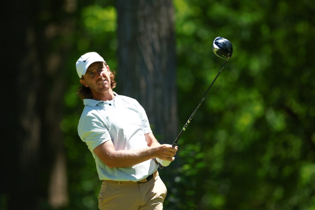 Tommy Fleetwood in action at the RBC Canadian Open