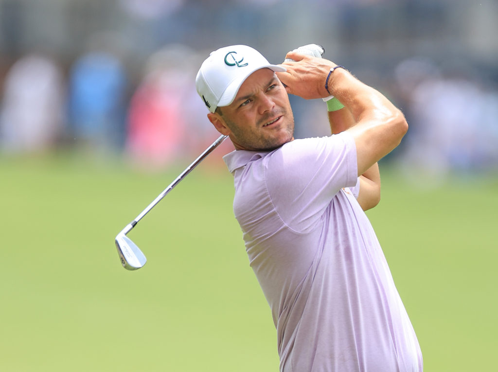 Martin Kaymer in action at the U.S. Open at Oakmont in 2024