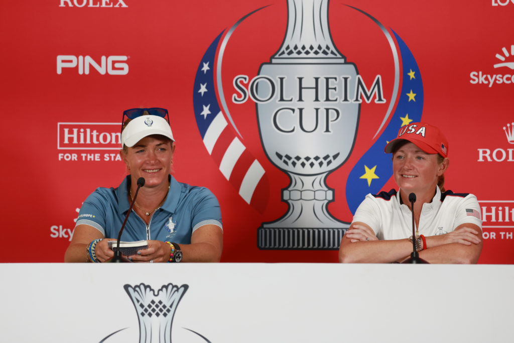 GOLF: SEP 12 Solheim Cup Practice
