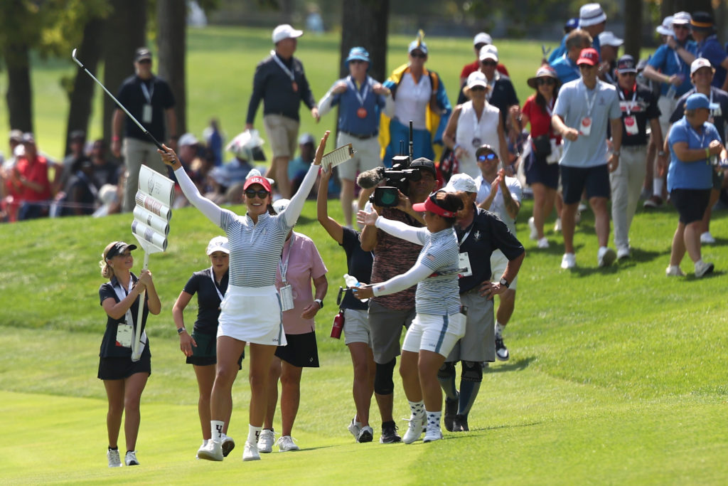 The Solheim Cup - Round Two