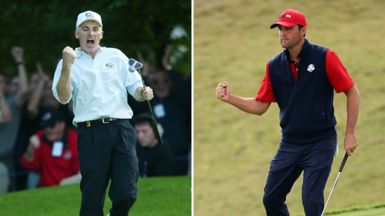 Split image of Philip Price and Scottie Scheffler.