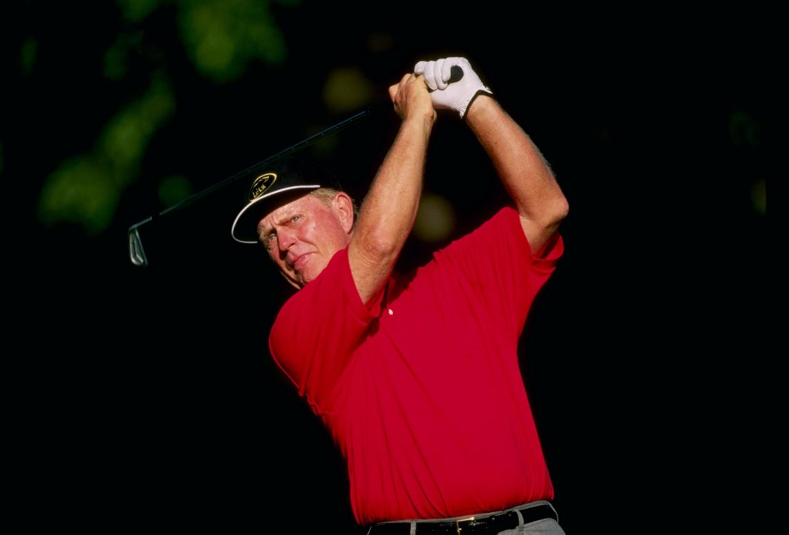 6 Mar 1998: Jack Nicklaus looks on during the Doral Ryder Open at the Doral Resort and Spa in Miami, Florida. Mandatory Credit: Jamie Squire /All...