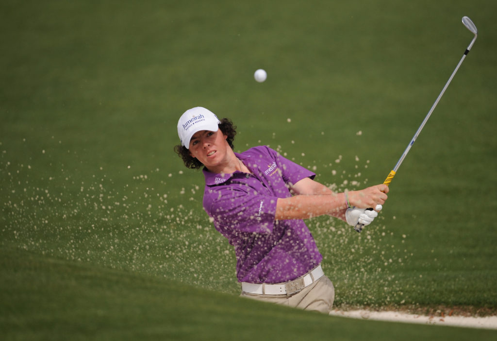 Teenager Rory McIlroy of Northern Irelan