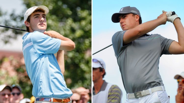 Scottie Scheffler and Jordan Spieth from 2014