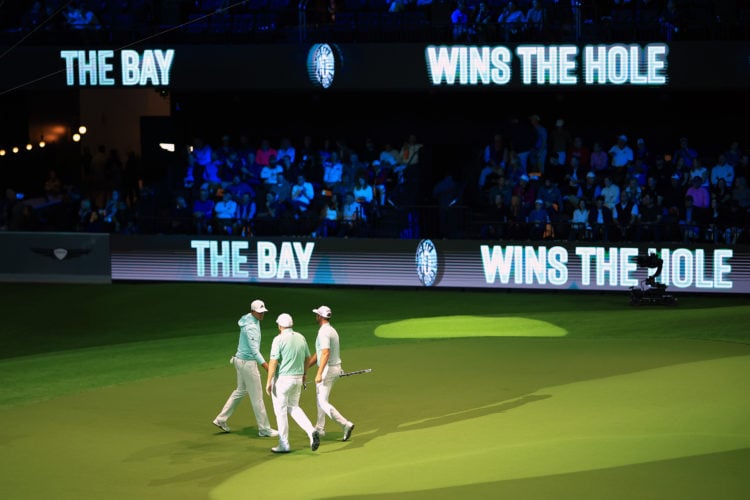 Photo by Mike Ehrmann/TGL/TGL Golf via Getty Images