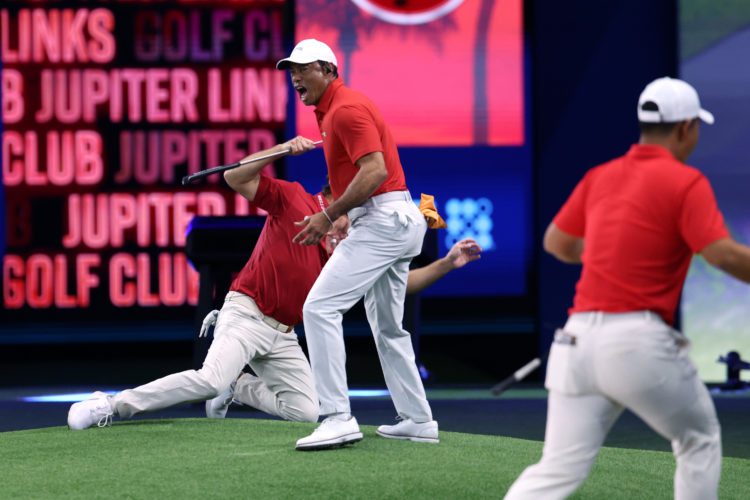 Photo by Megan Briggs/TGL/TGL via Getty Images