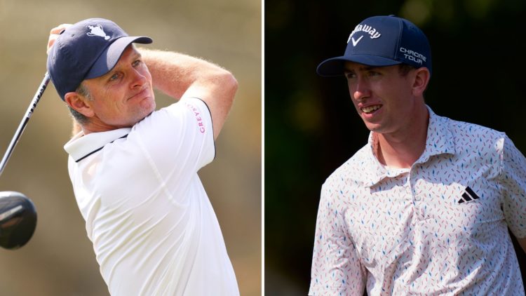 Justin Rose and Tom McKibbin