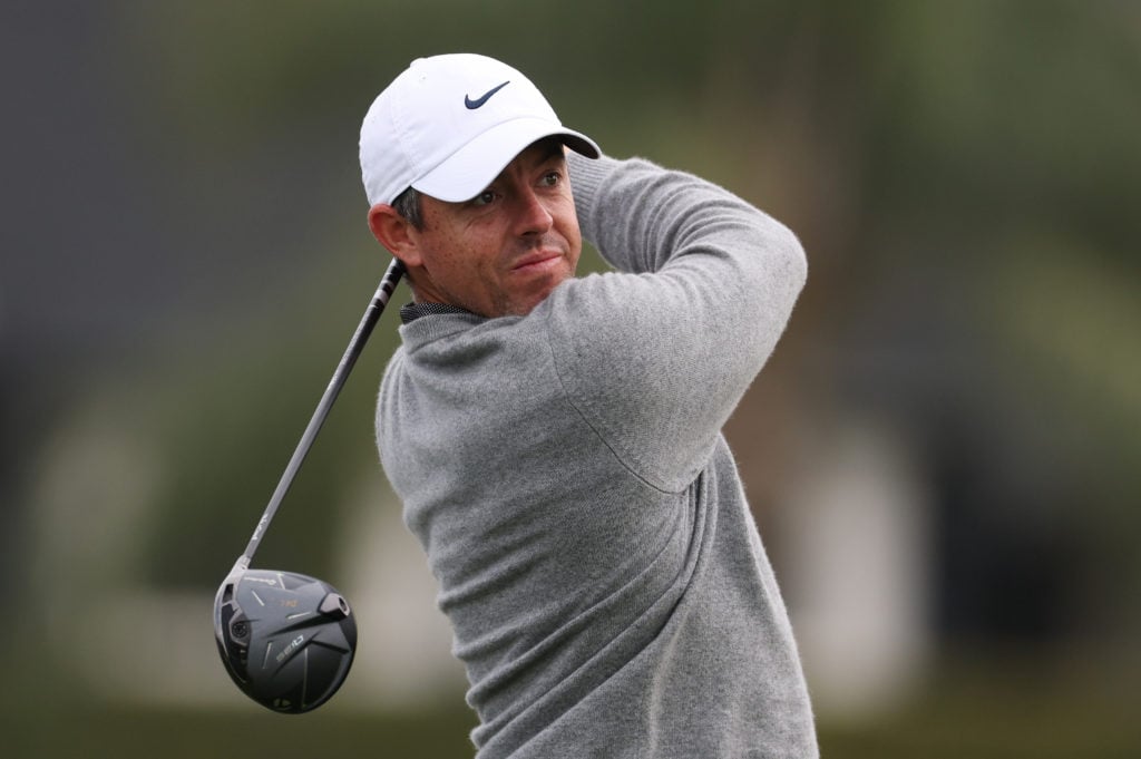 Rory McIlroy in action at the Arnold Palmer Invitational Presented By Mastercard 2025