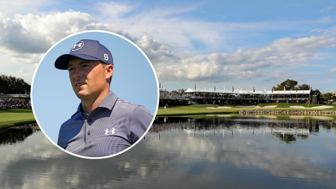 A general view of the 18th hole is seen during the final round of the Arnold Palmer Invitational Presented by Mastercard at the Bay Hill Club on Ma...