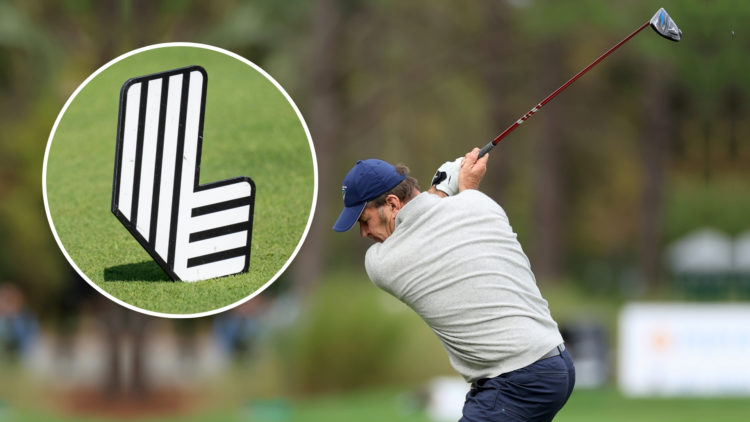 Nick Faldo of England plays his tee shot on the 18th hole during the final round of the PNC Championship at The Ritz-Carlton Golf Club on December ...