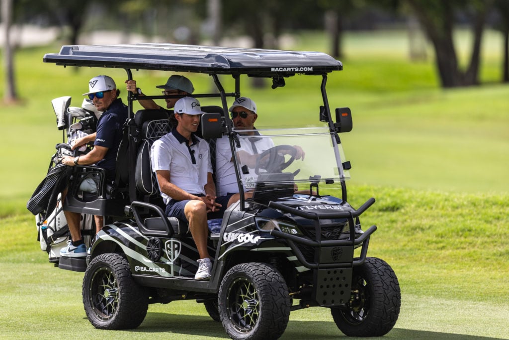 Phil Mickelson and Grant Horvat together ahead of LIV Golf Miami