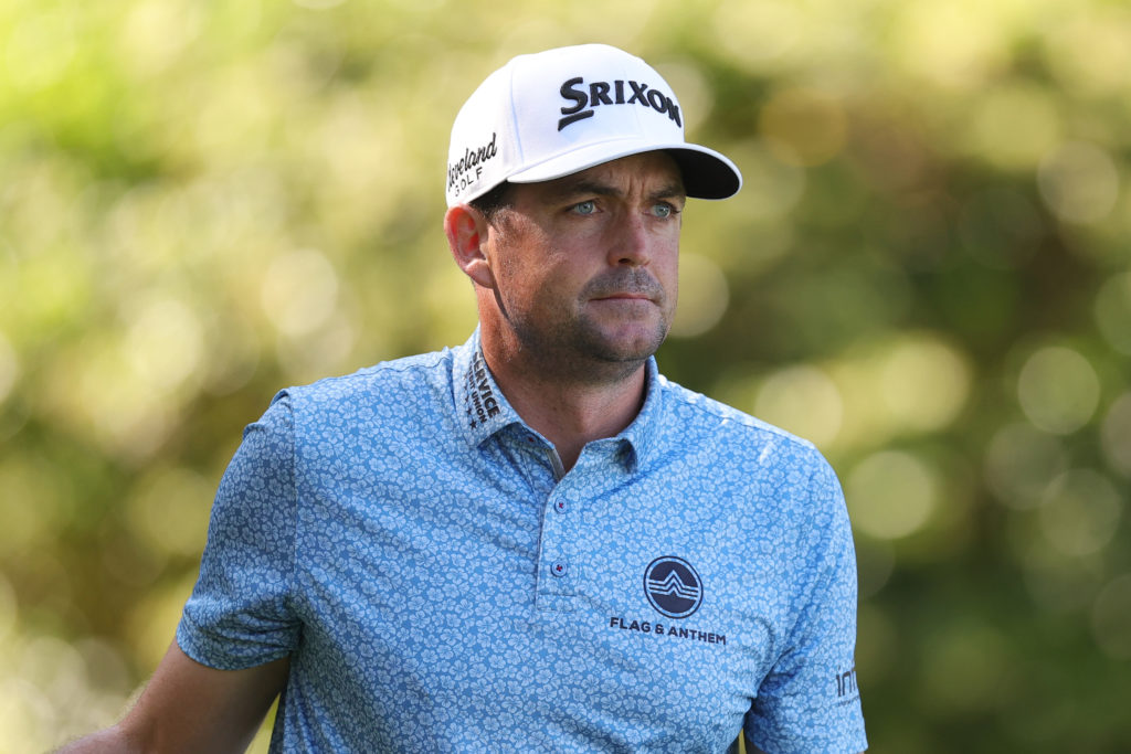 Keegan Bradley in action at the RBC Heritage
