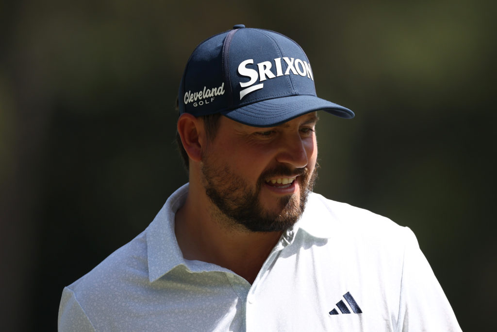 Andre Novak in action during the final round of the RBC Heritage in 2025