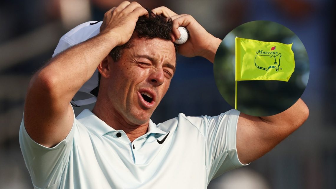 Rory McIlroy of Northern Ireland reacts after finishing the 18th hole during the final round of the 124th U.S. Open at Pinehurst Resort, main image...