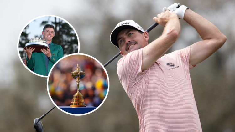Keegan Bradley at Arnold Palmer Invitational, Rory McIlroy at The Masters, Ryder Cup trophy