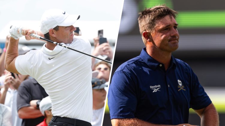 Rory McIlroy and Bryson DeChambeau