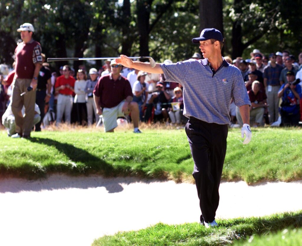 Andrew Coltart at the 1999 Ryder Cup