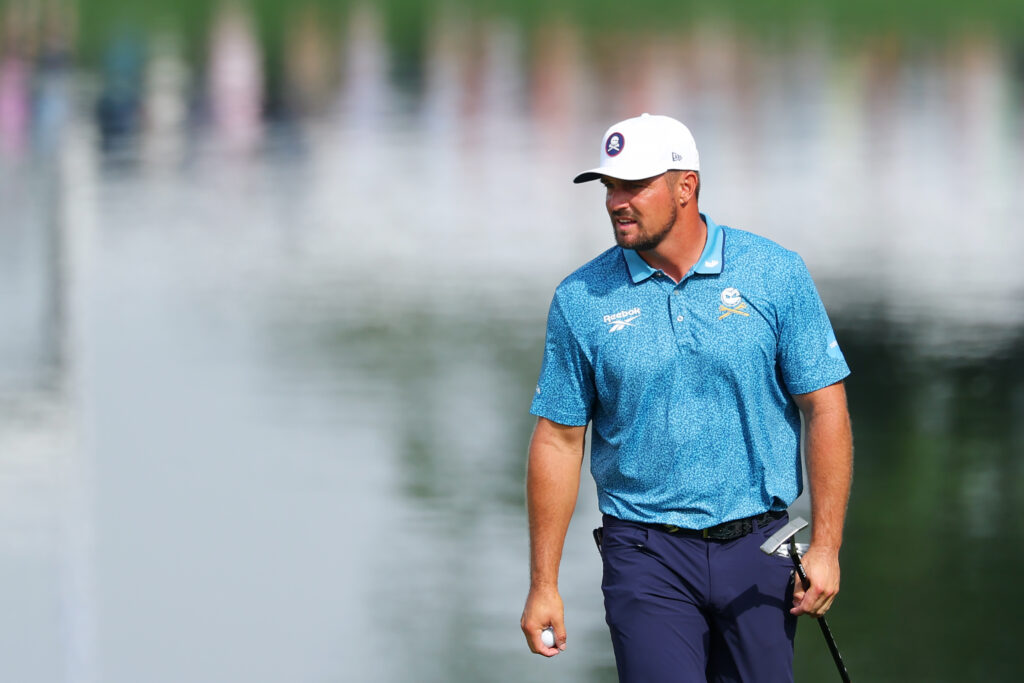 Bryson DeChambeau at the PGA Championship