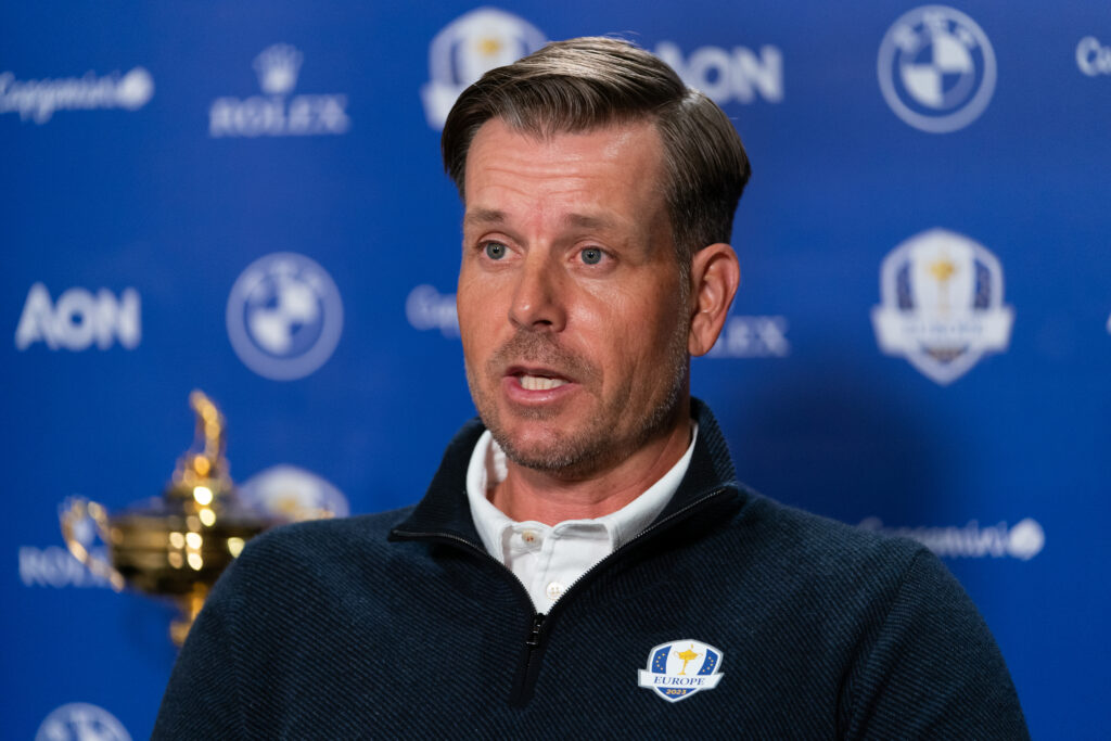 Henrik Stenson named as the 2023 European Ryder Cup captain
