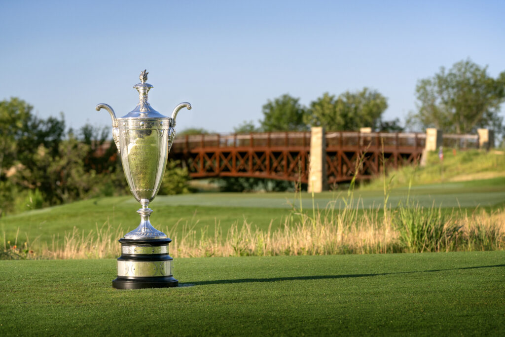 2025 Women's PGA Championship trophy