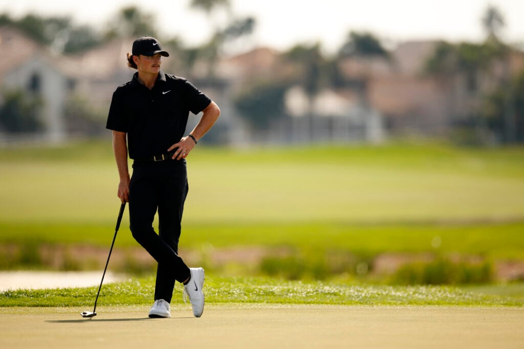 Luke Clanton during the final round of the Cognizant Classic