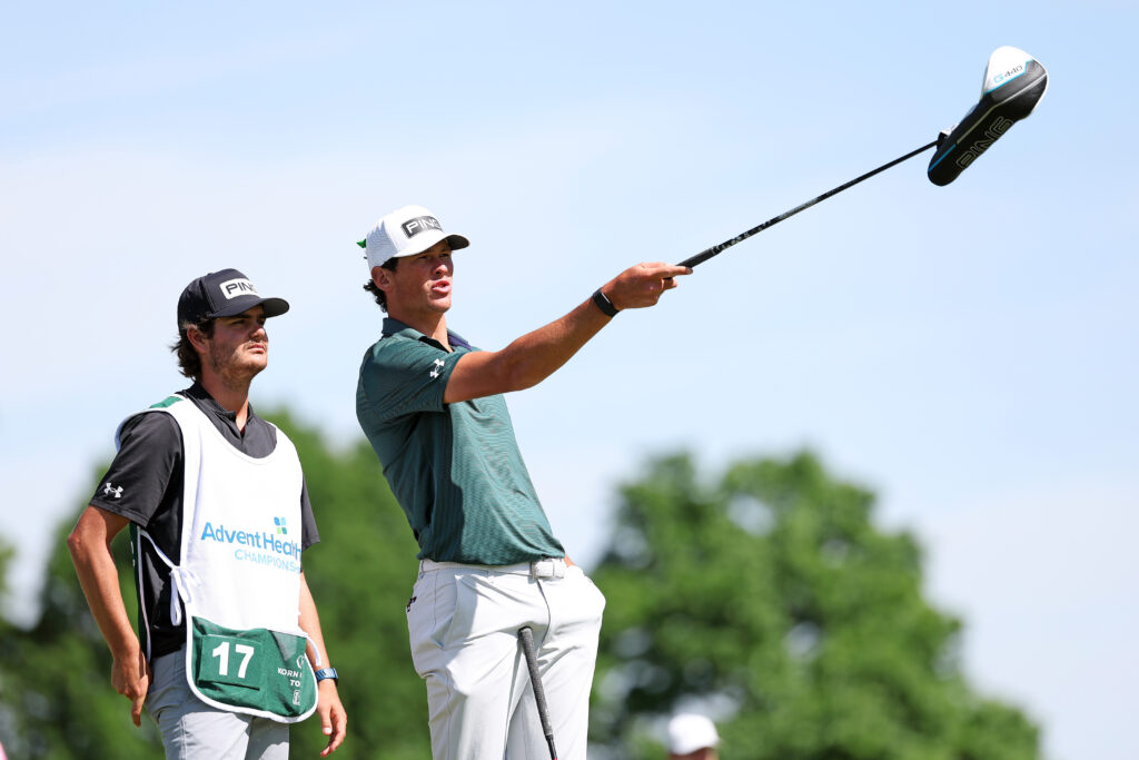 Christo Lamprecht in action at the AdventHealth Championship 2025