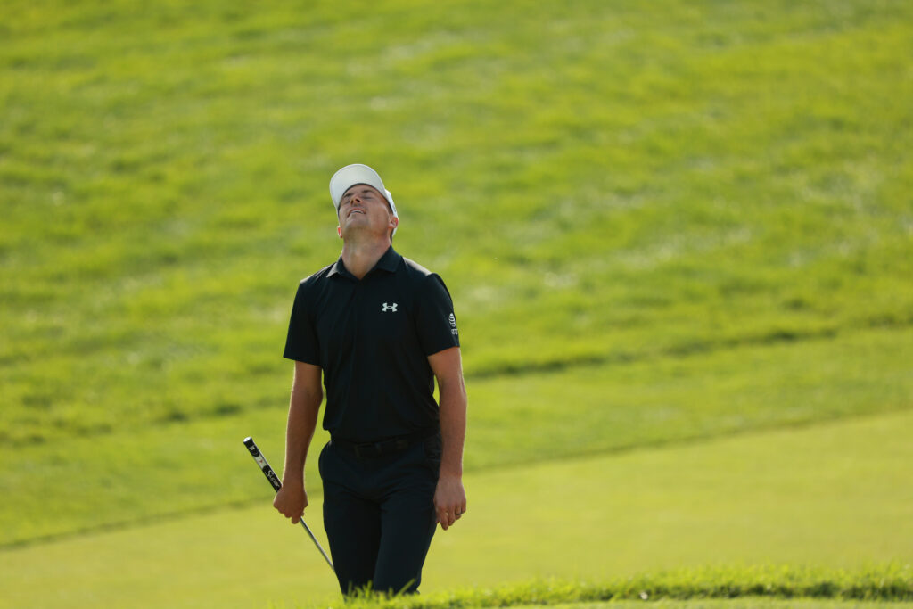 Jordan Spieth during the final round of The Memorial Tournament