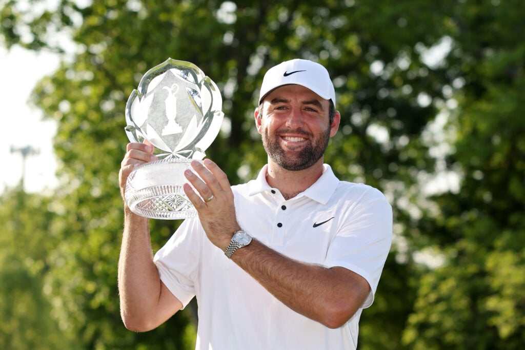 Scottie Scheffler at the Memorial Tournament presented by Workday 2025 - Final Round
