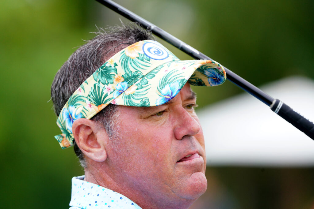 Rich Beem in action at the WCM Mexico Senior Open 2024