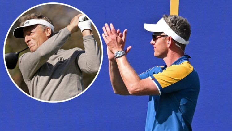 Luke Donald at the 2023 Ryder Cup, Bernhard Langer at the PNC Championship