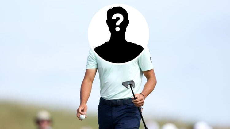 Collin Morikawa during the first round of the Scottish Open
