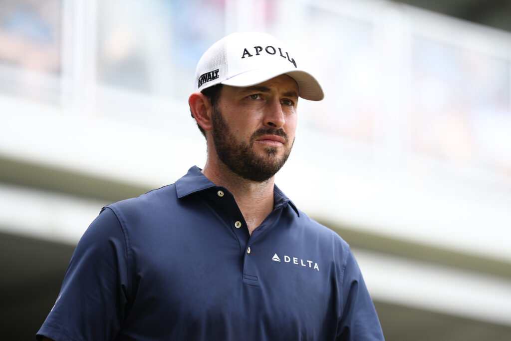 Patrick Cantlay during the final round of the Tour Championship