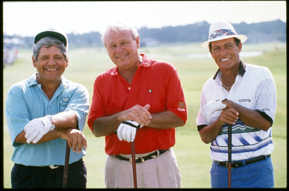 Lee Trevino, Arnold Palmer, Chi Chi Rodriguez
1979
PGA TOUR Archive via Getty Images
