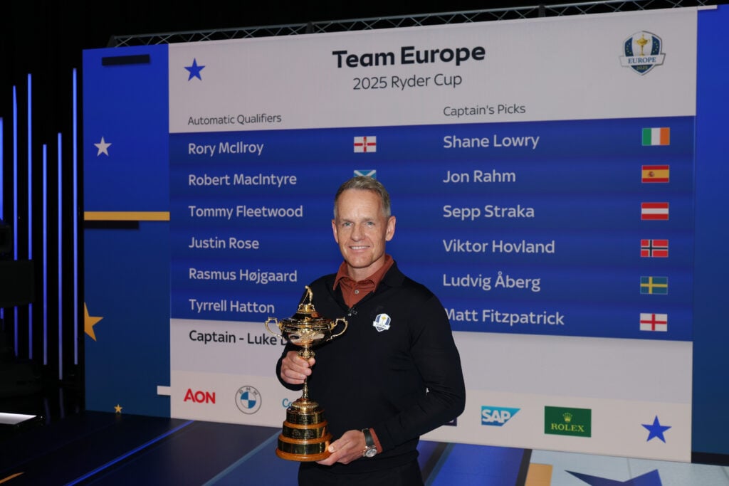 2025 European Ryder Cup Captain's Picks