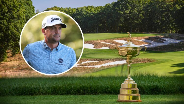 Views of Bethpage Black, Host of the 2025 Ryder Cup / Keegan Bradley in action during round one of the RBC Heritage in 2025