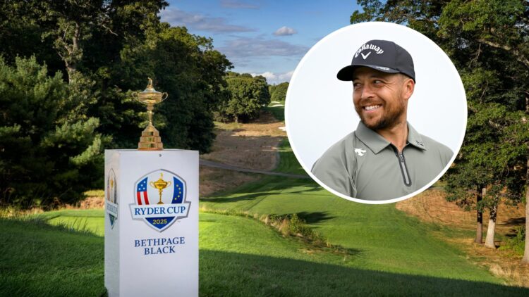 Views of Bethpage Black, Host of the 2025 Ryder Cup / Xander Schauffele during the final round of The Open Championship at Royal Portrush /
