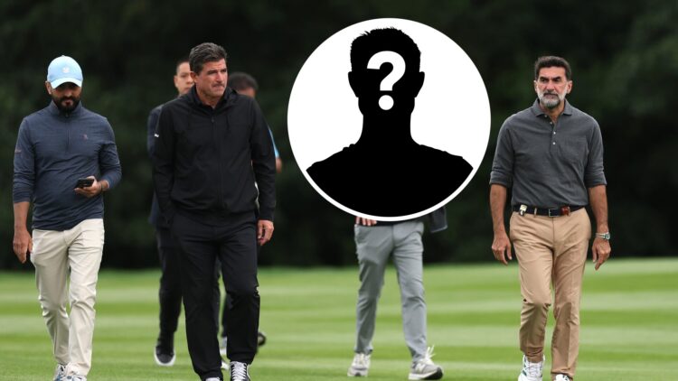 Scott O'Neil and Yasir Al-Rumayyan during LIV Golf UK
