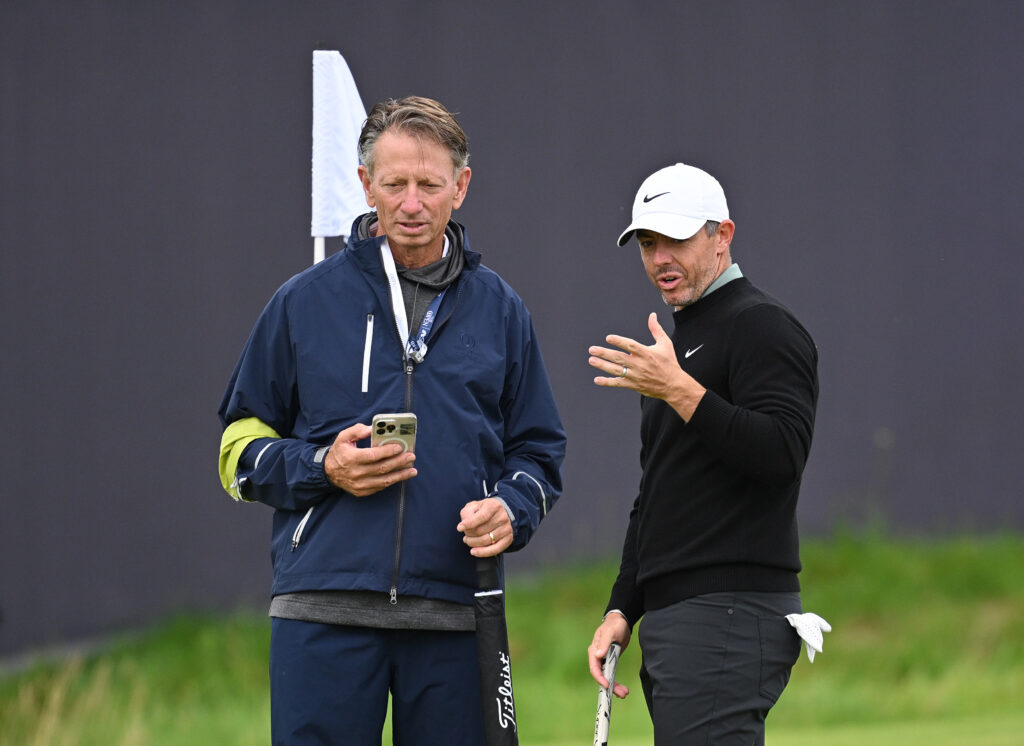 Brad Faxon and Rory McIlroy speak ahead of The Open Championship