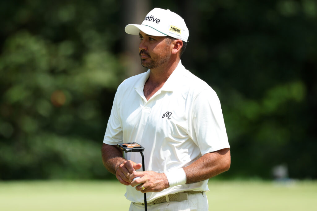 Jason Day of Australia during the final round of the BMW Championship 2025 at Caves Valley