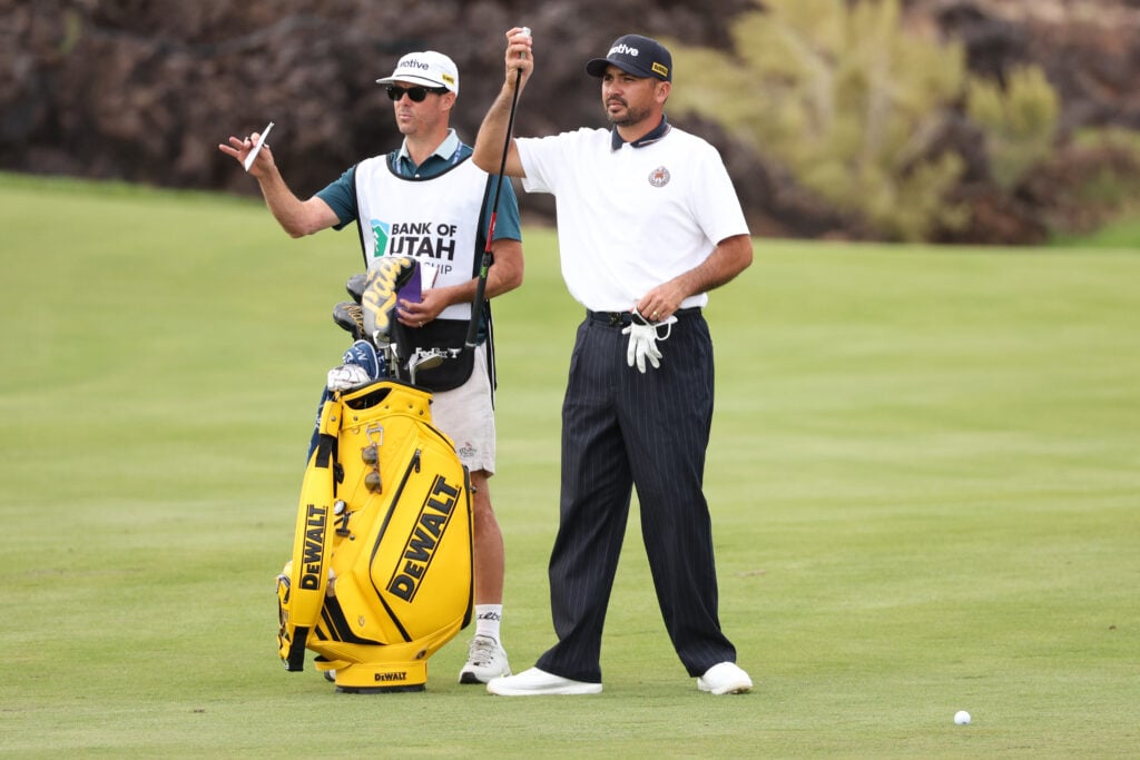 Jason Day on the second hole during the third round of the Bank of Utah Championship at Black Desert Resort