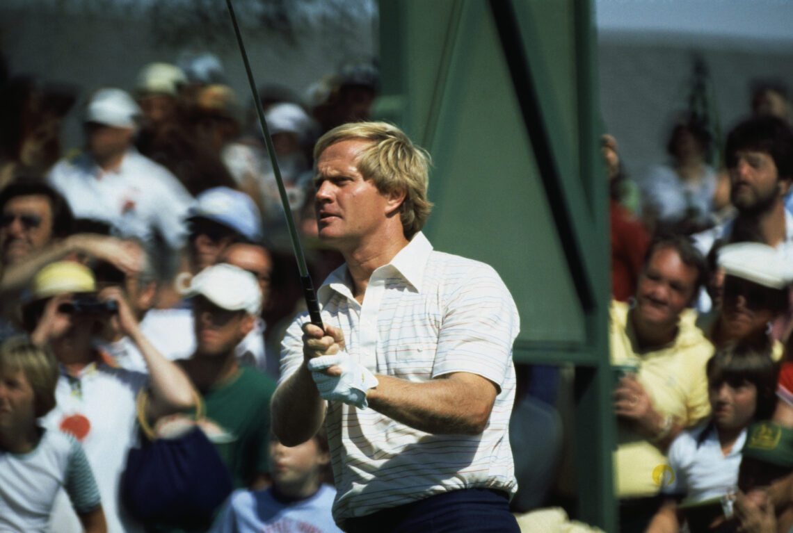 (Original Caption) Augusta, George: "This could be the year that Jack Nicklaus wins the Grand Slam," said the 76-year-old golfing great Gene Sarase...