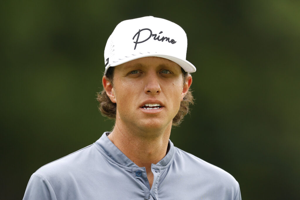 YouTube golf personality Grant Horvat during the second round of the BMW Charity Pro-Am