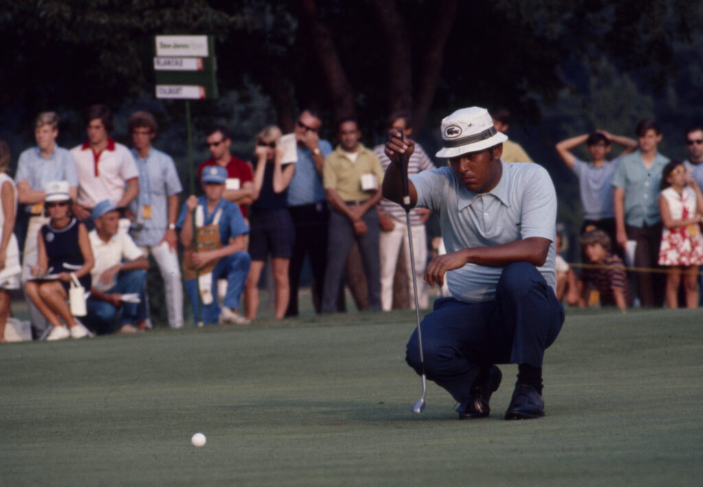 Homero Blancas Competing In The 1970 Dow Jones Open Invitational