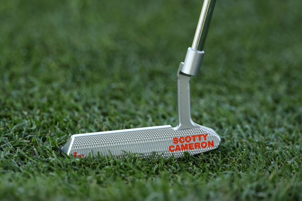 A detailed view of the Scotty Cameron putter of Zach Bauchou during the second round of the Utah Championship