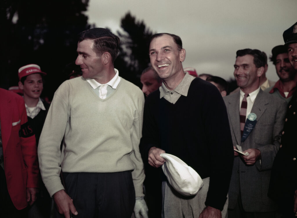 Ben Hogan and Jack Fleck at the US Open