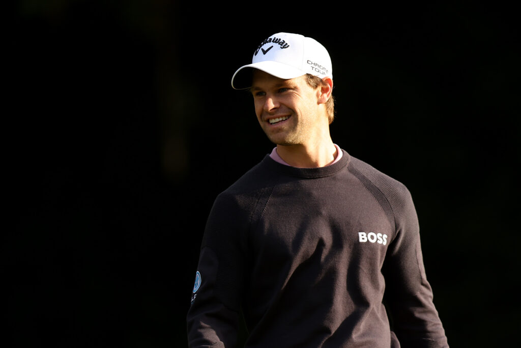 Thomas Detry during the final round of the BMW PGA Championship