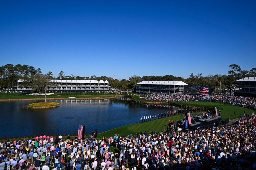 A general view of the 17th hole prior to THE PLAYERS Championship 2025 at TPC Sawgrass
