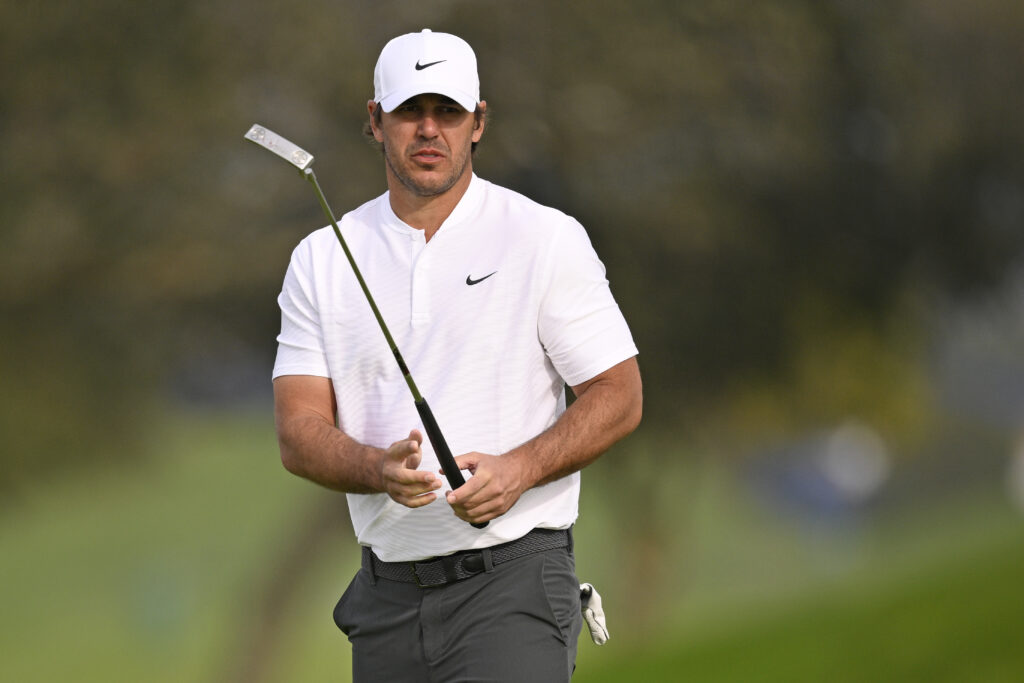 Brooks Koepka during the pro-am ahead of the Farmers Insurance Open