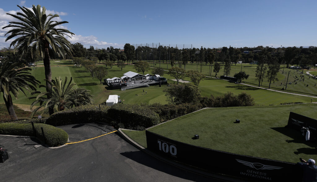 A general view of Riviera ahead of the Genesis Invitational