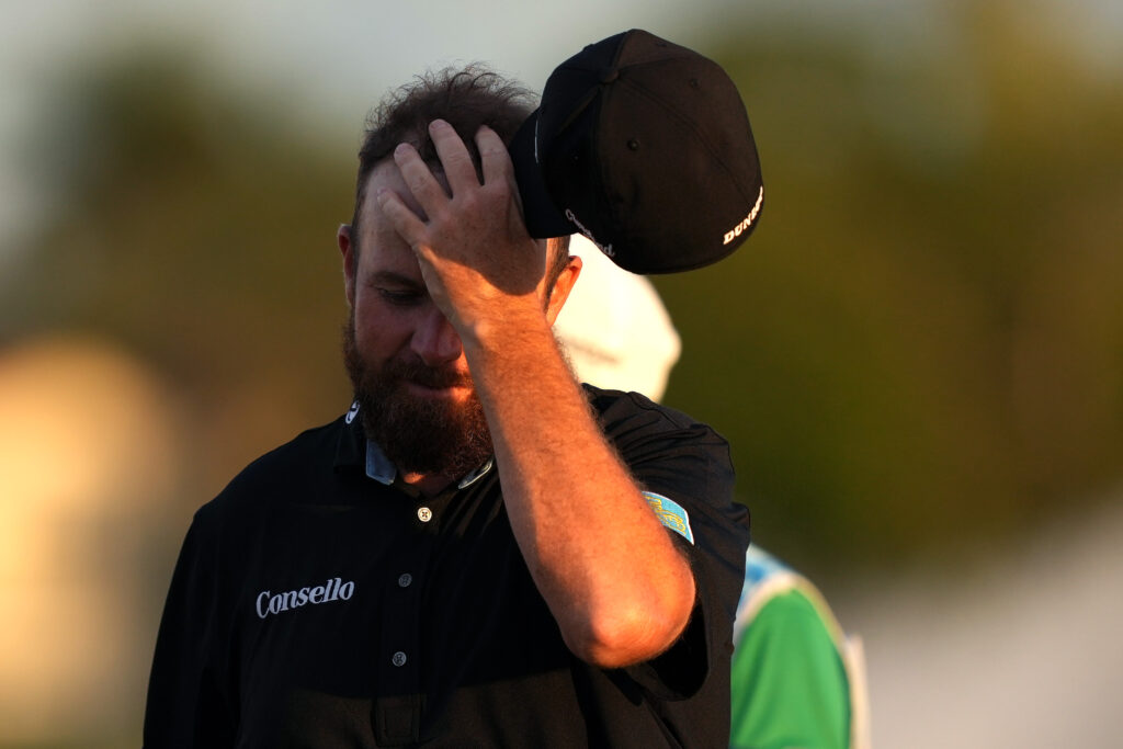 Shane Lowry looks dejected after finishing the final round of the Cognizant Classic at PGA National